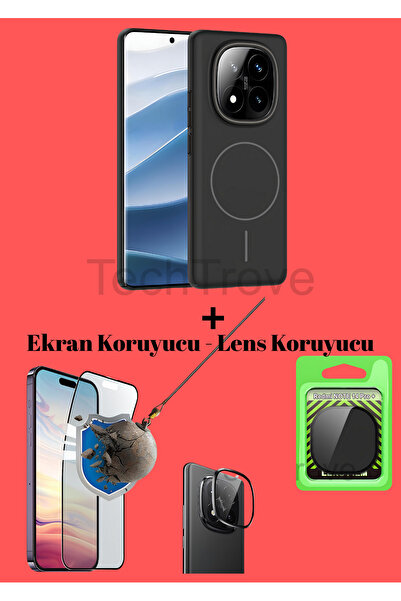 TechTrove Xiaomi Redmi Note 14 PRO PLUS Kılıf Magsafe Özellikli Kamera Koruma...