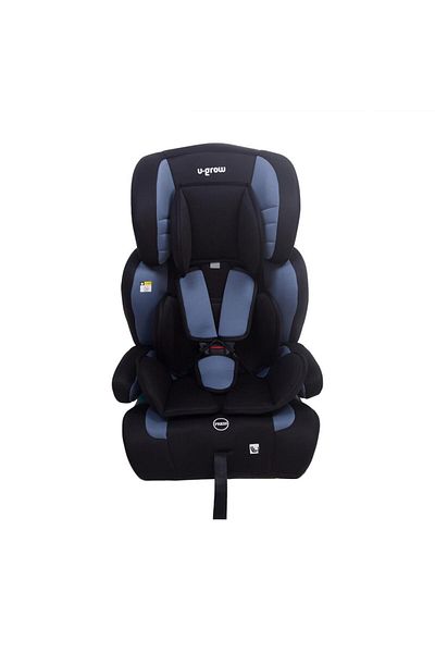 U-Grow Car Seat, 76-150 Cm, Gray/blue