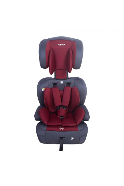 U-Grow Autosedačka 76-150 cm, Isofix, červená