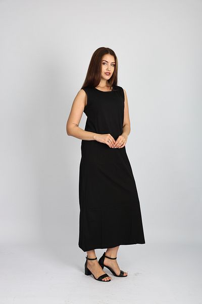 Trendingsize Sleeveless Long 100% Cotton Knitted Lining Underdress Dress