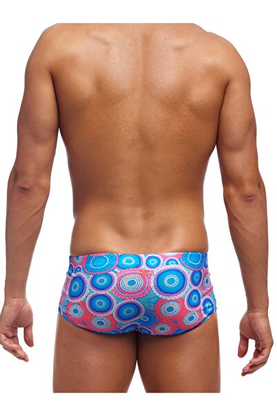 Funky Trunks Bundjalung Blue Men's Training Swim Trunks, 14cm Trunks
