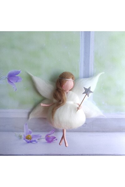 afralya home peri kızı perde aksesuarı, 1 adet dekoratif kız erkek bebek perd...