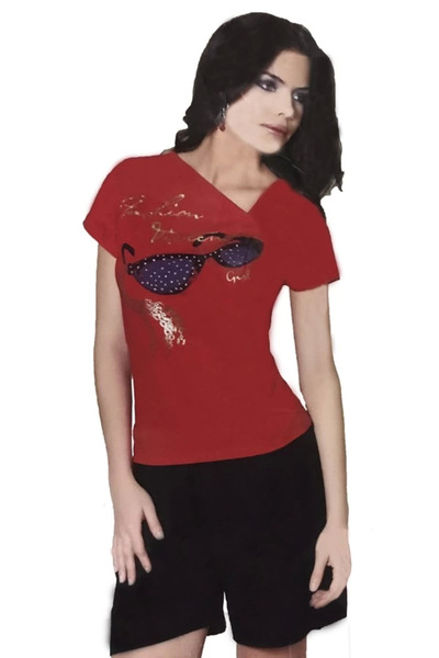 Bijuterria Σετ Γυναικεία Γυαλιά και Σορτς με Στάμπα Berrak 2450