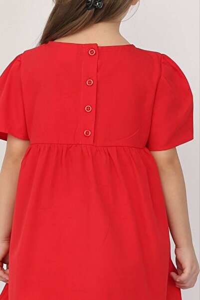 Tiny Kız Çocuk Minnie Mouse Detaylı Elbise