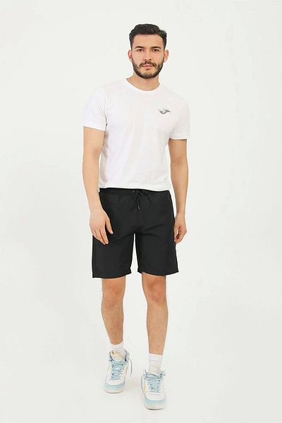 Joma Pantaloni scurți negri casual pentru bărbați - Push4231416