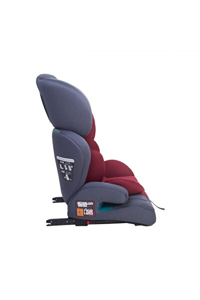 U-Grow Autosedačka 76-150 cm, Isofix, červená