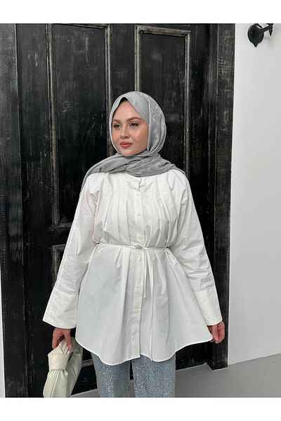 MODA Modest Shirt - White - Regular fit