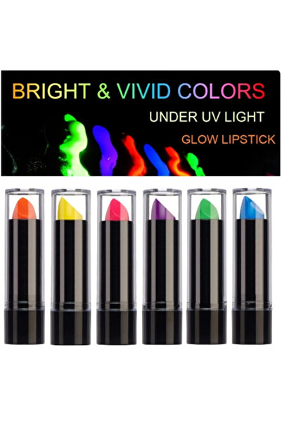 CT STONES Glow-in-the-Dark Neon Lipstick Set