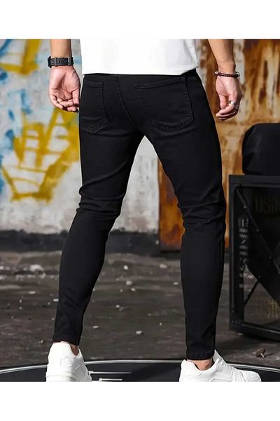 KING SEZAR Ανδρικό Slim Fit Lycra Jeans Ανδρικό τζιν παντελόνι