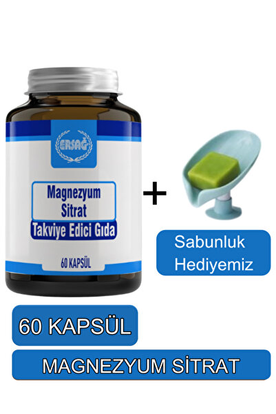 Ersağ Magnezyum Sitrat Takviye Edici Gıda - Sabunluk Hediyemiz 2097-35