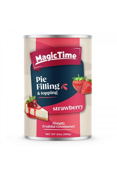 Magic Time Pack of 12Pie Filling & Topping - Strawberry