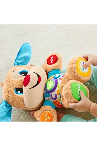 FISHER PRICE Rumunsky mluvící a vzdělávací štěně