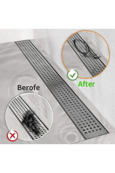 jetfast 4 Meters 12 cm + 10 Pieces 10 cm Drain Strainer Disposable Hair Hair Feather Collector Wire Strainer