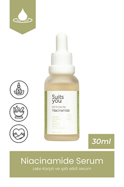 Suits you Niacinamide Serum Saf %10 + Zinc PCA Leke Karşıtı Sebum Dengeleyici...