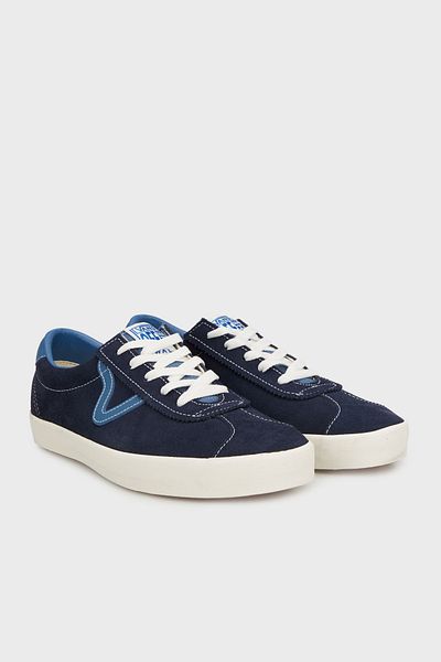 Vans Sport Low Logo Suede and Leather Detailed Sneaker Shoes Unisex Shoes Vn000D6Njdu1