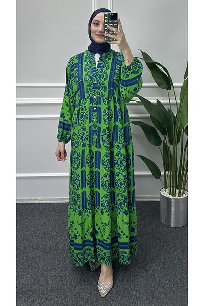 bybaharoz Viscose Dress