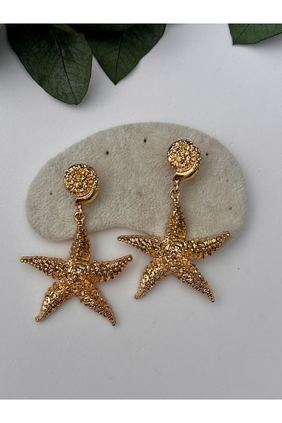 YENGEÇ Starfish Dangle Earrings