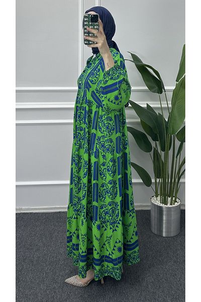 bybaharoz Viscose Dress