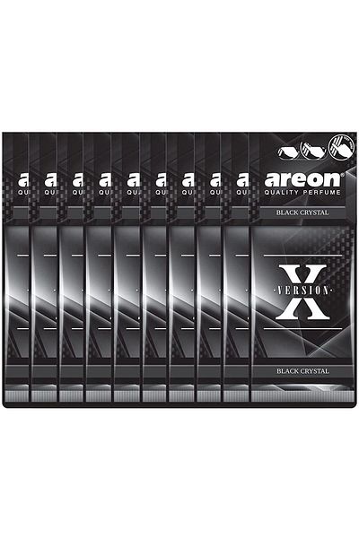 Areon - Air Freshener X Version Vanilla Black - (Pack of 10)