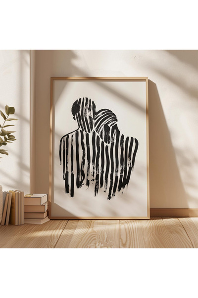 woodhomeworks Tek Parça Salon Ofis Dekor Tablo Ttk