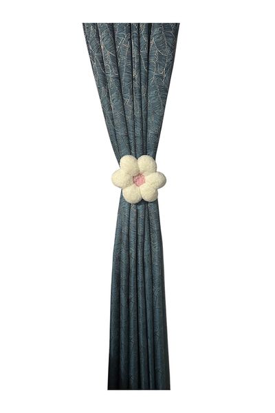happyteks boutique Curtain Holder Daisy