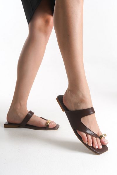 Liza Shoes Tasha Women's Daily Toe Buckle Slippers A012-K280
