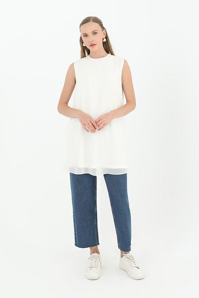 Puane 10270 Model PUane Tunic