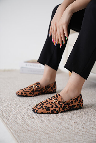 Cananın Pabuçları FLS 106-93 КУРДАН ТАБАН ТОКАЛИ МОКАСИНИ