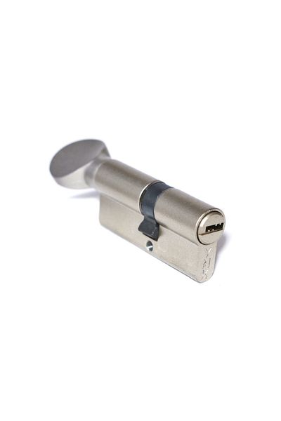 Easy Tedarik Eco 90mm Satin Cerman Latched Hybrid Barrel, Door Cylinder