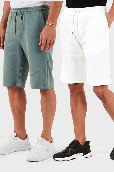 Buratti Cotton Regular Fit Normal Waist Pocket 2 Pack Shorts Men's Shorts 590804142S2