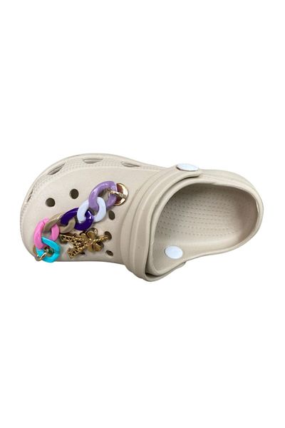 Riva Fetiță Eva Teddy Bear Figured Chain Beach Sea Nursery Holiday Garden Daily Use Sandale-slapi