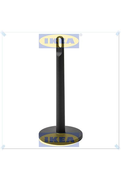 IKEA Familj Anthracite Color Paper Towel Holder, Height: 30 cm