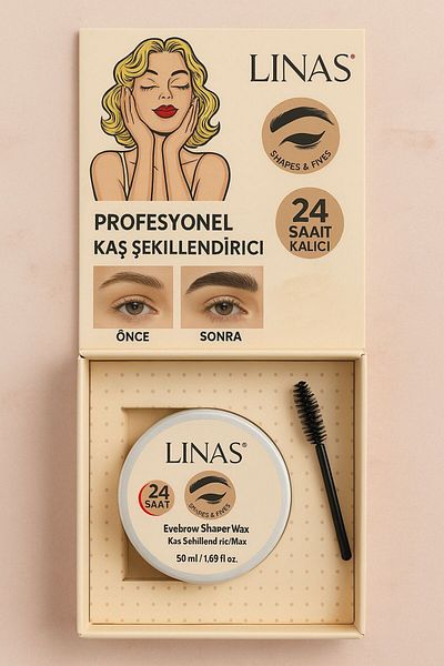 Umut Linas Eyebrow Shaping Wax |   Natural Fixation & Long-Lasting Effect |   50ml