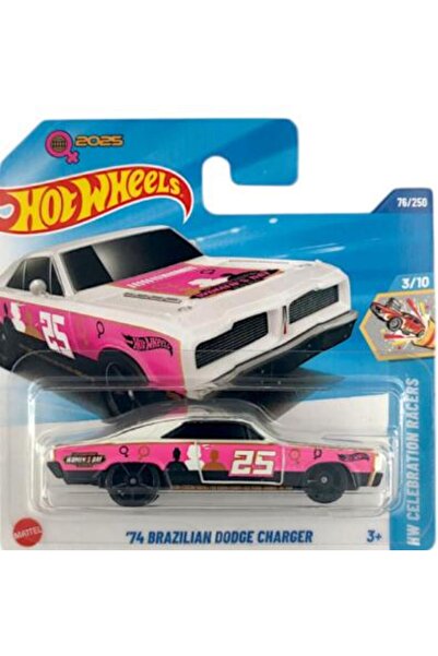 HOT WHEELS Tekli Arabalar '74 Brazilian Dodge Charger HYX20 (HW Celebration R...