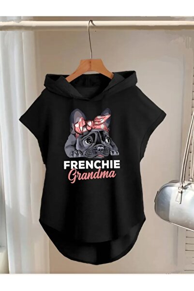 Lerix mod Hanorac cu glugă din bumbac pieptănat cu două fire, pentru femei, L...