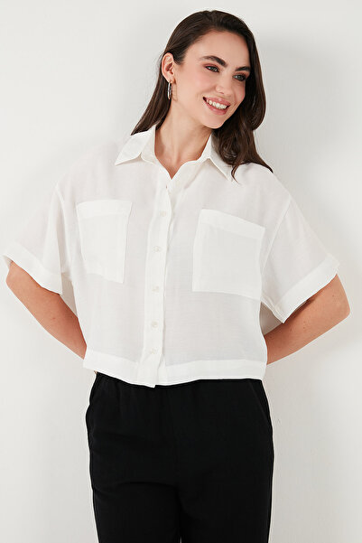 Lela Cămașă cu mânecă scurtă, cu buzunar, cu croială normală, CAMISA 6778568