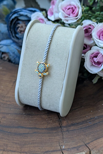 cheetah quality Kaplumbağa Zirkon Taşlı El Yapımı Makrome Ayarlanabilir Kadın...