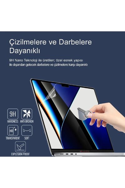 DUHALINE Notebook 9H Nano Screen Protector Film Compatible with All Laptops