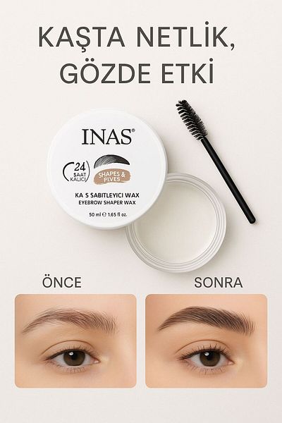 Umut Linas Eyebrow Shaping Wax |   Natural Fixation & Long-Lasting Effect |   50ml