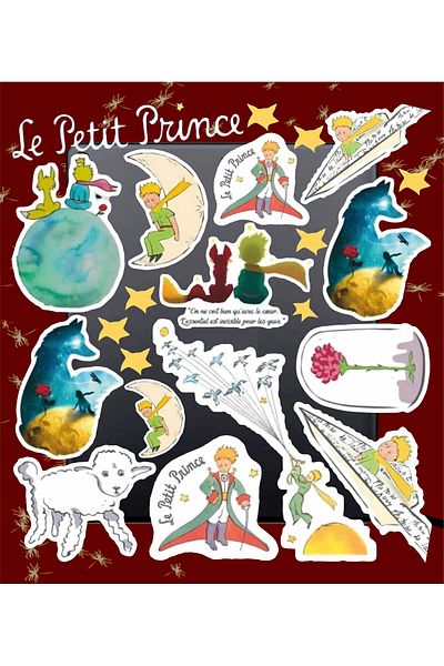 hediyenebak Little Prince Series 2 Sticker Set |   Laptop Agenda Pc Tablet Phone Notebook Sticker Bullet Journal