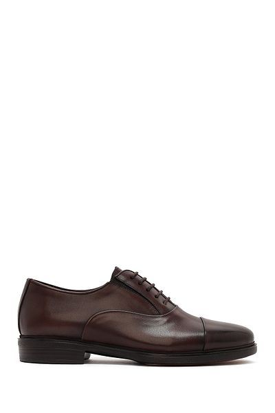 Derimod Men's Brown Laced Leather Classic Shoes 25Sfd724018