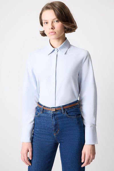 Touché Privé Thin Belt with Oval Buckle