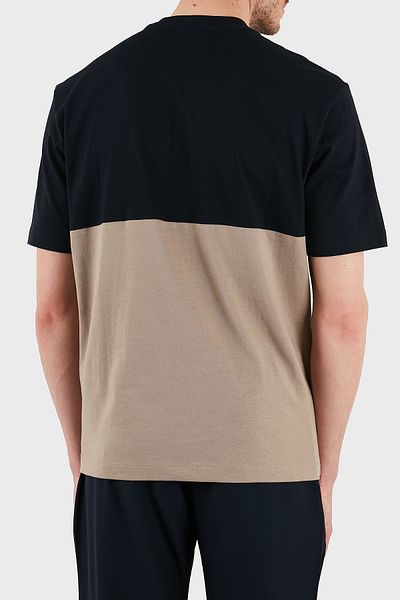 Armani Exchange Armani Exchage 100% βαμβακερό μπλουζάκι με κανονική εφαρμογή με λαιμόκοψη Ανδρικό μπλουζάκι XM000485 AF10362 MB039