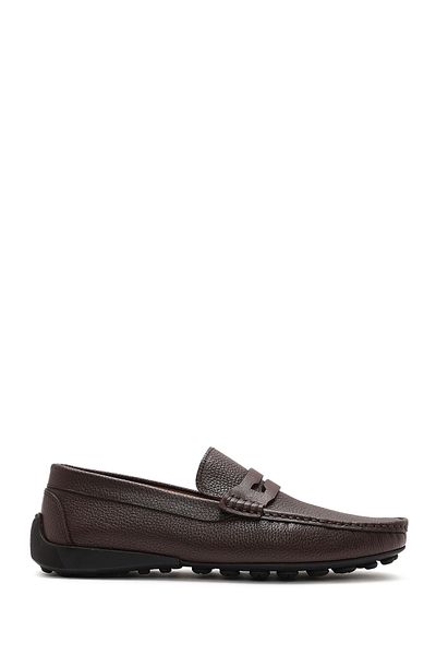 Derimod Men's Brown Leather Casual Loafer 25Sfd7551Ft