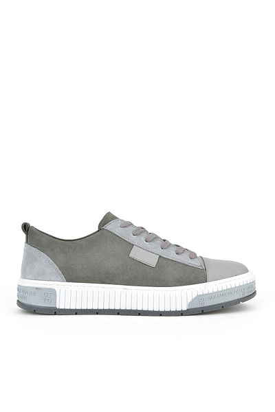 Ziya , Men's Genuine Leather Shoes 1511040Zy2321 Gray