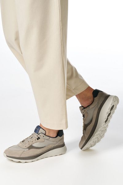 Geox Men's Beige U Spherica Actif X1 a - Mes Water Lace-Up Sneaker U55Hua01422C5004