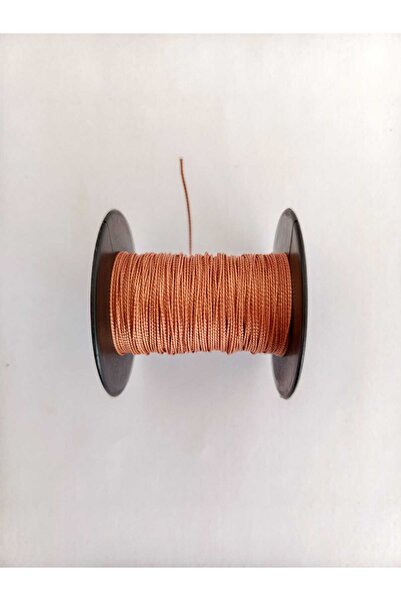 Eskişehir hobi sanat 30 Meters Nylon Thread Rosary Cord Brown Color