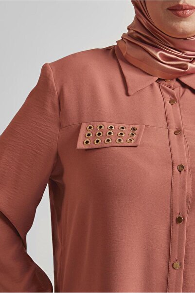 Alvina Shirt Collar Tunic 20711