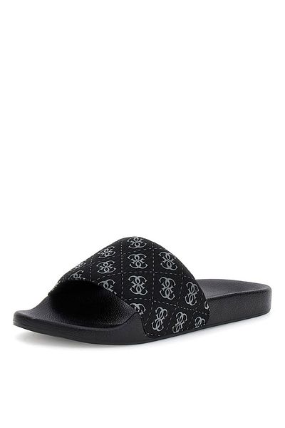 Guess Black Men's Slippers Tokyo