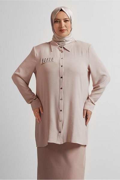 Alvina Shirt Collar Tunic 20711